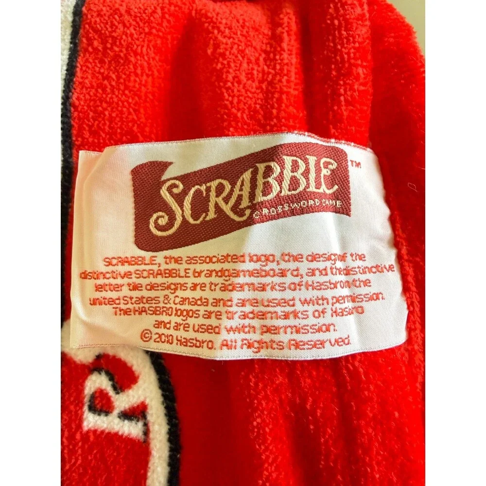 Scrabble Board Game Beach Towel Jay Franco New Sealed Foam Pieces 30x60 Y2K NEW